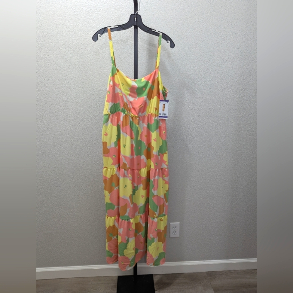 3/$14 Colorful Sleeveless Maxi Dress